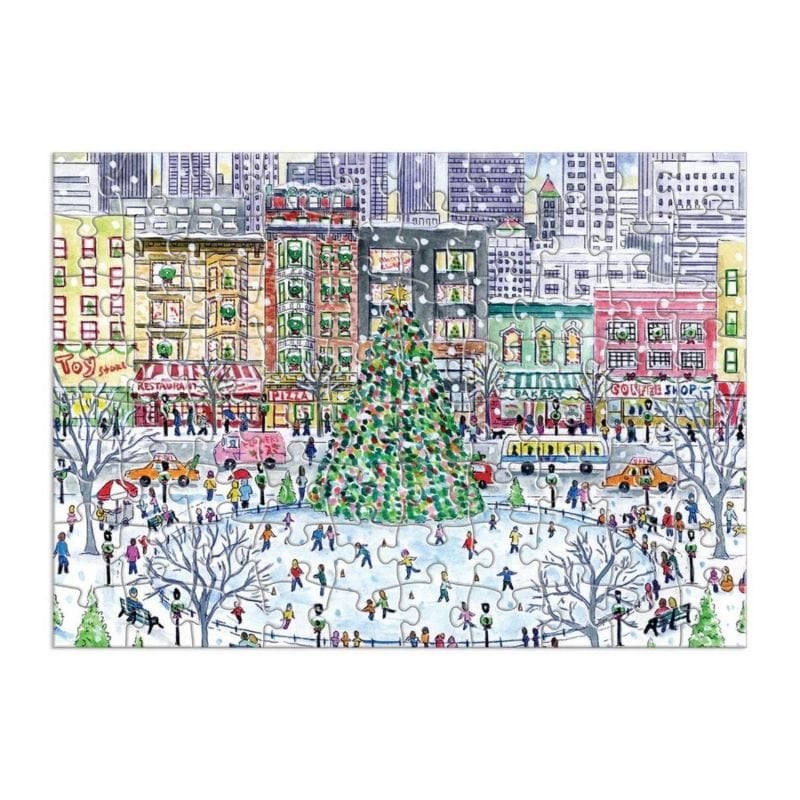 Michael Storrings 12 Days Of Christmas Jigsaw Puzzle By Galison