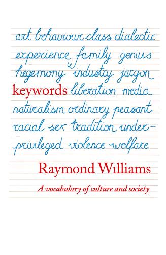 Keywords: A Vocabulary of Culture and Society (Paperback)