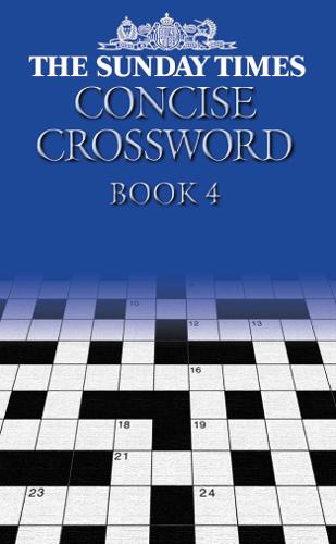 The Sunday Times Concise Crossword Book 4 (Paperback)