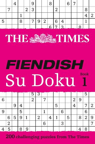 The Times Fiendish Su Doku Book 1: 200 Challenging Puzzles from the Times - The Times Su Doku (Paperback)