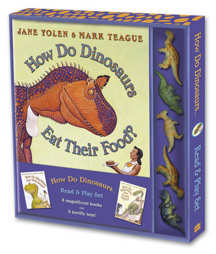 How Do Dinosaurs ... Read and Play Set by Jane Yolen, Mark Teague ...