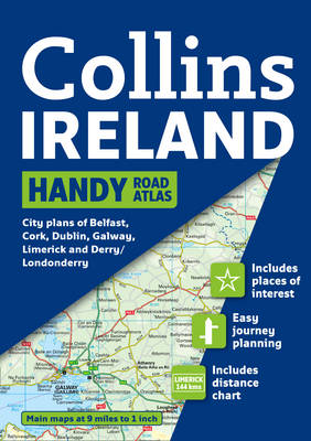 Handy Road Atlas Ireland (Paperback)