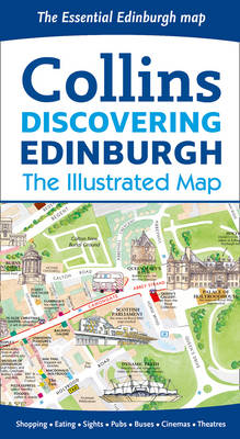 Discovering Edinburgh Illustrated Map (Sheet map, folded)