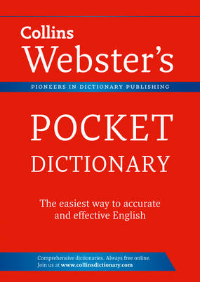 Collins Pocket Webster's Dictionary (Paperback)