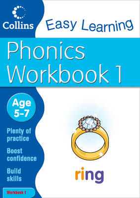 Phonics Workbook 1: Workbook 1: Age 5-7 - Collins Easy Learning Age 5-7 (Paperback)