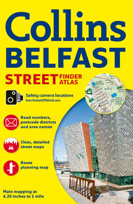 Belfast Streetfinder Colour Atlas (Paperback)