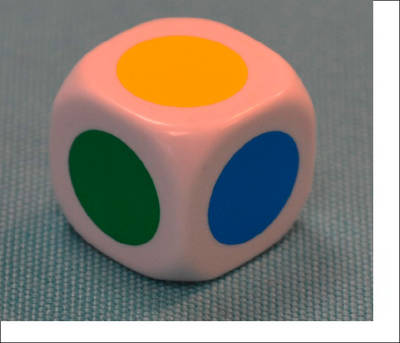 Mini Flashcards Language Games: Dice - Colours - Mini Flashcards Language Games