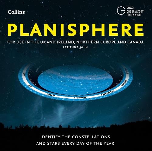 Planisphere: Latitude 50 DegreesN - for Use in the Uk and Ireland, Northern Europe and Canada