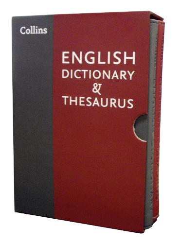 Collins English Dictionary and Thesaurus Slipcase set (Paperback)