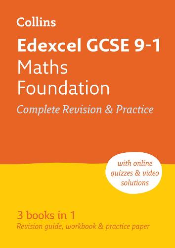 Edexcel Gcse 9 1 Maths Foundation All In One Complete Revision And Practice By Collins Gcse Waterstones