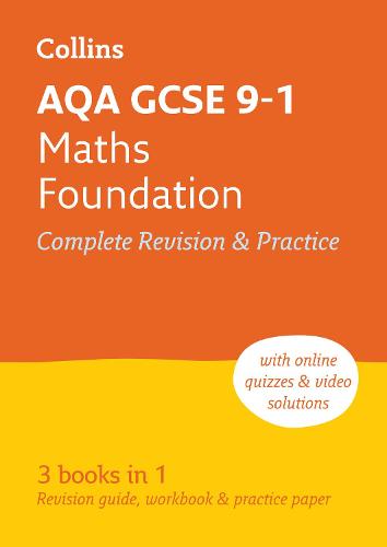 Aqa Gcse 9 1 Maths Foundation All In One Complete Revision And Practice By Collins Gcse Waterstones