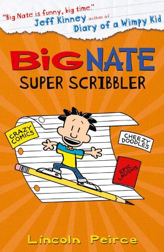 Big Nate Super Scribbler by Lincoln Peirce | Waterstones