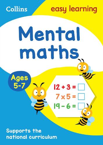 Mental Maths Ages 5-7: Ideal for Home Learning - Collins Easy Learning KS1 (Paperback)