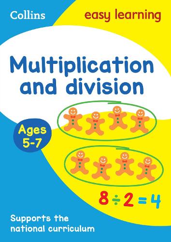 Multiplication and Division Ages 5-7: Ideal for Home Learning - Collins Easy Learning KS1 (Paperback)