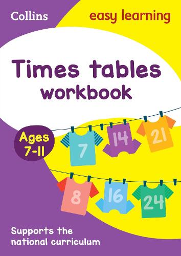 Times Tables Workbook Ages 7-11: Ideal for Home Learning - Collins Easy Learning KS2 (Paperback)