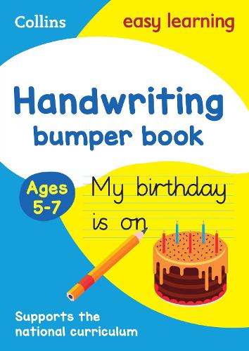 Handwriting Bumper Book Ages 5-7: Ideal for Home Learning - Collins Easy Learning KS1 (Paperback)