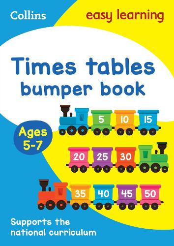 Times Tables Bumper Book Ages 5-7 by Collins Easy Learning | Waterstones