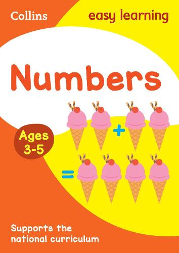 Numbers Ages 3-5: Ideal for Home Learning - Collins Easy Learning Preschool (Paperback)