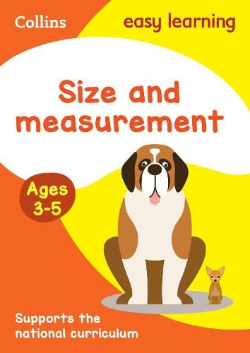 Size and Measurement Ages 3-5: Ideal for Home Learning - Collins Easy Learning Preschool (Paperback)
