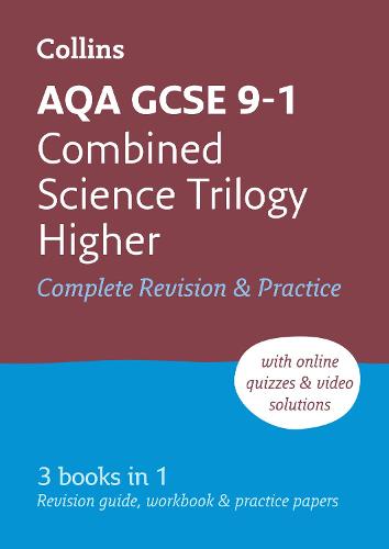 AQA GCSE 9-1 Combined Science Higher All-in-One Complete Revision and Practice: Ideal for Home Learning, 2022 and 2023 Exams - Collins GCSE Grade 9-1 Revision (Paperback)