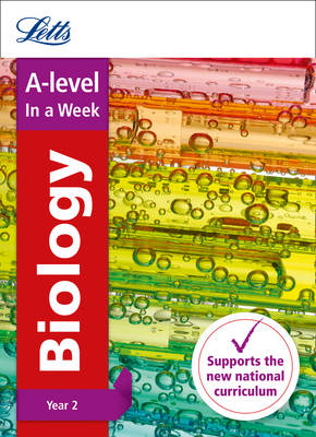 A -level Biology Year 2 In a Week - Letts A-level Revision Success (Paperback)