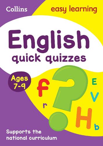 English Quick Quizzes Ages 7-9 - Collins Easy Learning KS2 (Paperback)