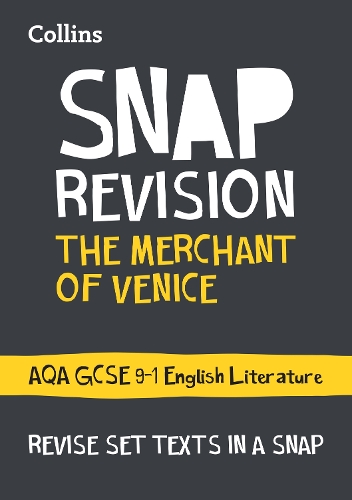 The Merchant of Venice: New Grade 9-1 GCSE English Literature AQA Text Guide - Collins GCSE 9-1 Snap Revision (Paperback)