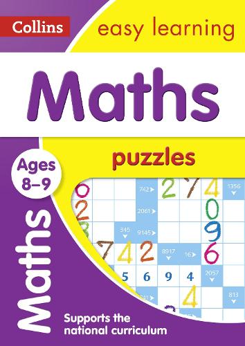Maths Puzzles Ages 8-9 - Collins Easy Learning KS2 (Paperback)