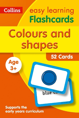 Colours and Shapes Flashcards - Collins Easy Learning Preschool