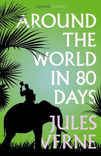 Book cover of Around the World in Eighty Days