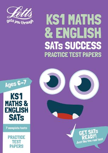 KS1 Maths and English SATs Practice Test Papers: For the 2020 Tests - Letts KS1 SATs Success (Paperback)