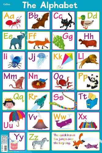 Alphabet - Collins Children's Poster