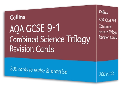 Aqa Gcse 9 1 Combined Science Revision Cards Biology Chemistry Physics By Collins Gcse Waterstones