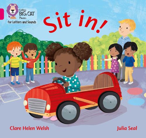 Sit in!: Band 01a/Pink a - Collins Big Cat Phonics for Letters and Sounds (Paperback)