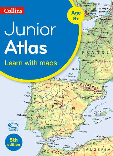 Collins Junior Atlas: Ideal for Learning at School and at Home - Collins School Atlases (Paperback)