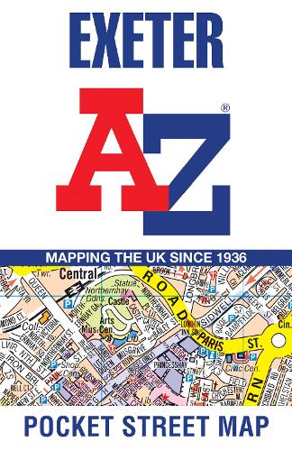Exeter A-Z Pocket Street Map (Sheet map, folded)