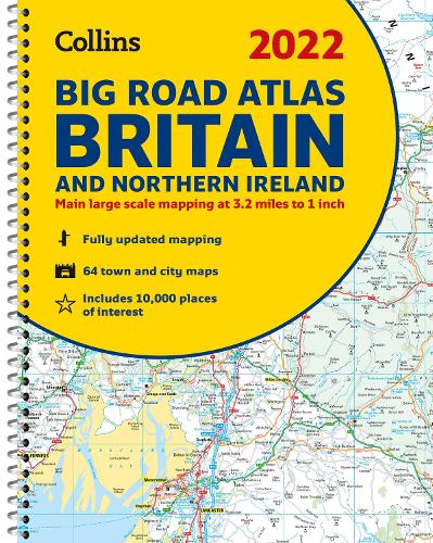 2022 Collins Big Road Atlas Britain by Collins Maps | Waterstones