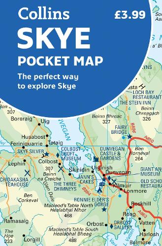 Skye Pocket Map: The Perfect Way to Explore Skye (Sheet map, folded)
