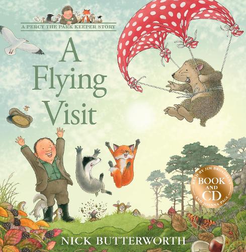 A Flying Visit: Book & CD - A Percy the Park Keeper Story (Multiple items, part(s) enclosed)