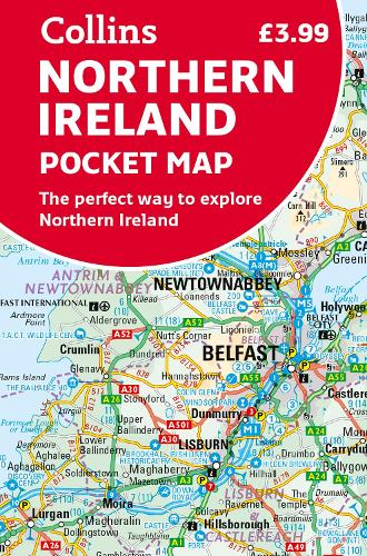 Northern Ireland Pocket Map by Collins Maps | Waterstones