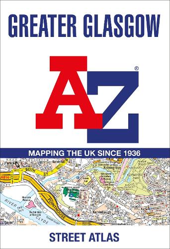 Greater Glasgow A-Z Street Atlas (Paperback)