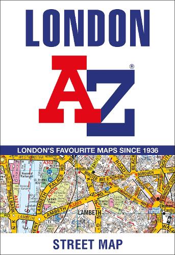 London A-Z Street Map (Sheet map, folded)