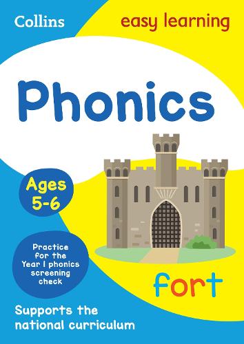 Phonics Ages 5-6 by Collins Easy Learning | Waterstones
