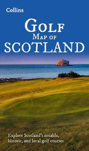 Collins Maps Collins Golf Map of Scotland