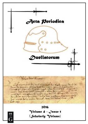 ACTA Periodica Duellatorum (Paperback)