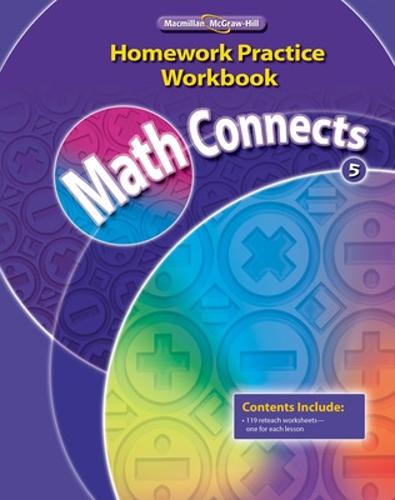 math connects 5th grade homework practice workbook