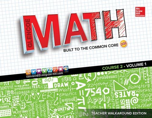 Glencoe Math, Course 2, Teacher Walkaround Edition, Volume 1 - MATH APPLIC & CONN CRSE (Spiral bound)