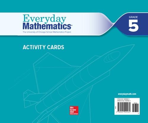 Cover Everyday Mathematics 4, Grade 5, Activity Cards - EVERYDAY MATH