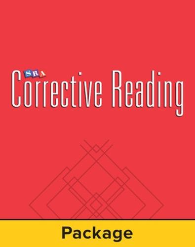 Corrective Reading Comprehension Level B1, Mastery Test Package (for 15 students) - CORRECTIVE READING COMPREHENSION SERIES
