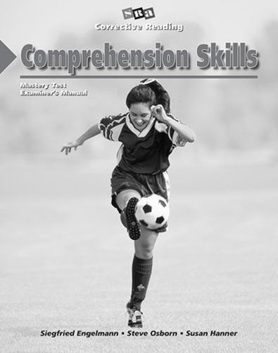 Corrective Reading Comprehension Level B2, Mastery Test Package (for 15 students) - CORRECTIVE READING COMPREHENSION SERIES